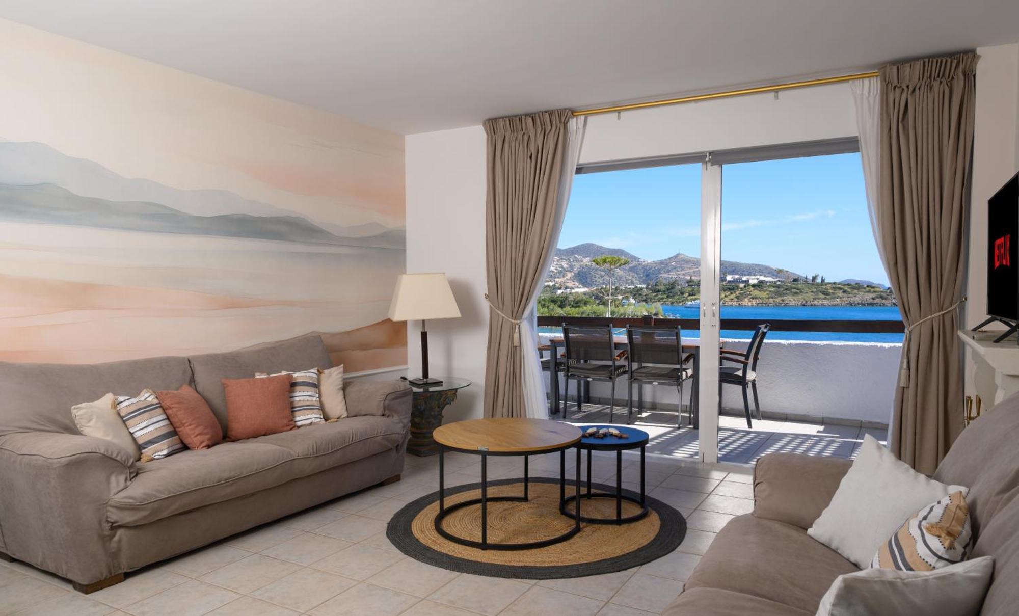 Horizon Central Apartment Amazing View آغيوس نيكولاوس المظهر الخارجي الصورة